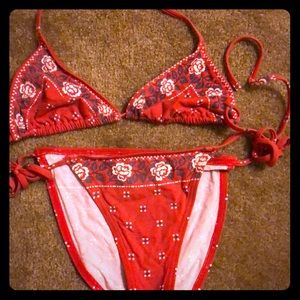 Ralph Lauren bandana  print bikini